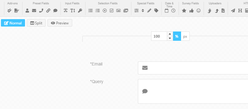 NEX-Forms Docs - Figure