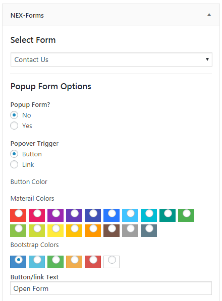 NEX-Forms Docs - Figure