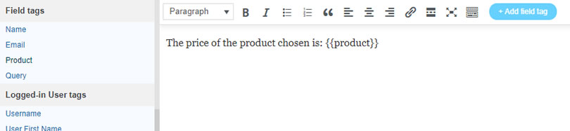 NEX-Forms - Success Message - Figure - 1