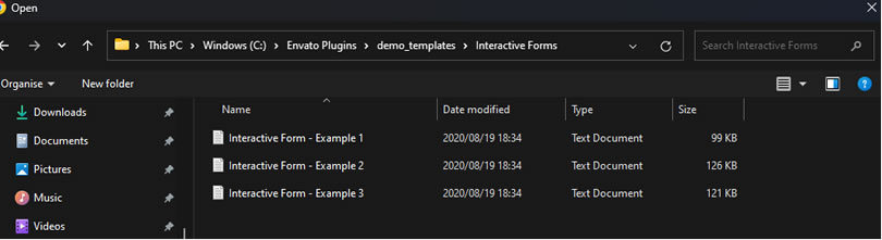 NEX-Forms - Form Importing - Figure - 3