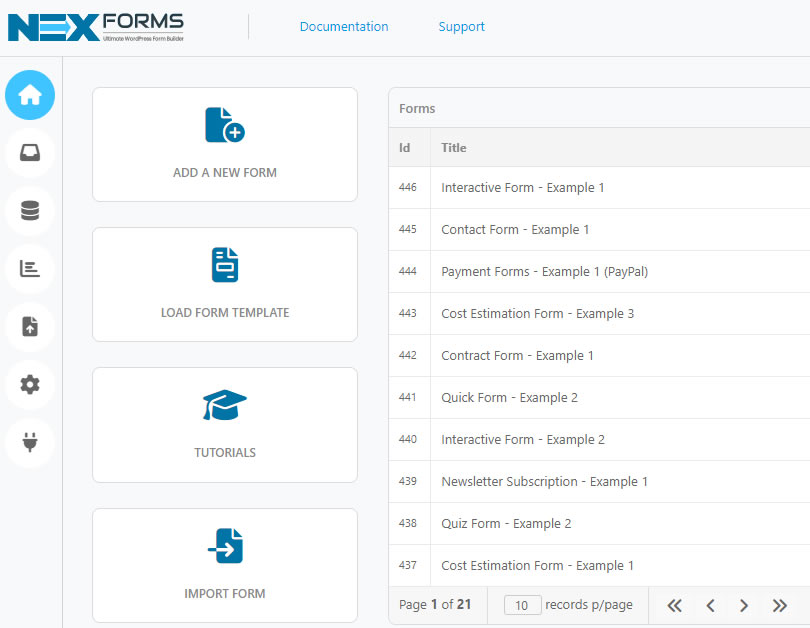NEX-Forms - Form Importing - Figure - 3