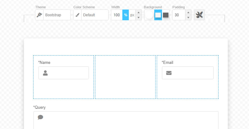 NEX-Forms - Managing Fields - Figure - 1