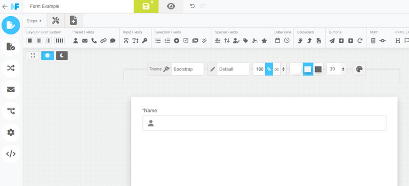 NEX-Forms - Managing Fields - Figure - 1