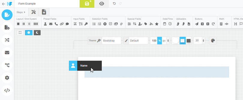 NEX-Forms - Managing Fields - Figure - 1