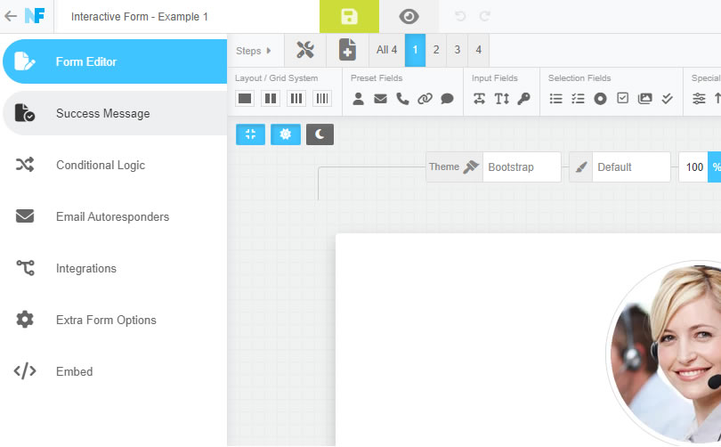 NEX-Forms - Success Message - Figure - 1