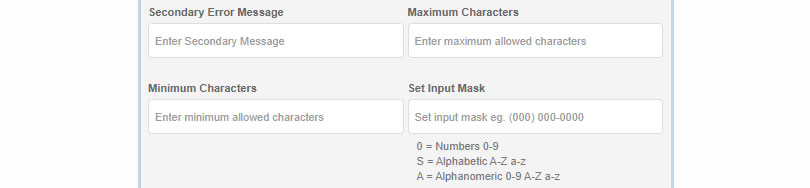 NEX-Forms - General Field Settings - Figure 5