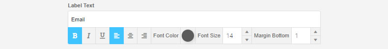 NEX-Forms - General Field Settings - Figure 2