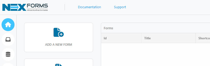 NEX-Forms - Create First Form - Figure - 1