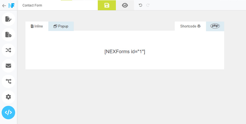 NEX-Forms - Create First Form - Figure - 12