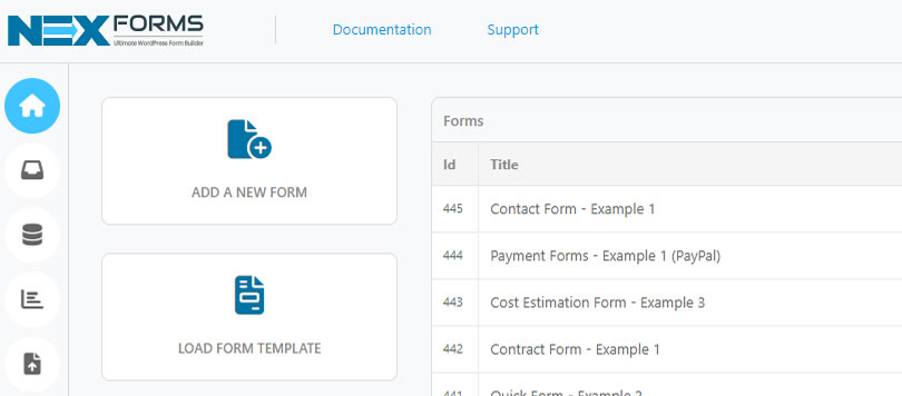 NEX-Forms - Interactive Tutorial - Figure - 1