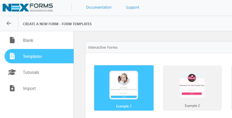 NEX-Forms - Interactive Tutorial - Figure - 2
