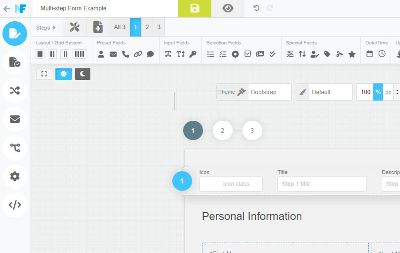 NEX-Forms - Managing Entries - Figure - 1