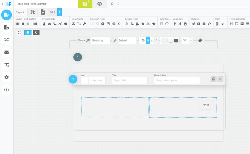 NEX-Forms - Managing Entries - Figure - 1