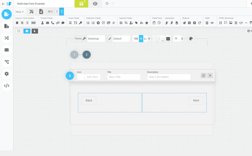 NEX-Forms - Managing Entries - Figure - 1